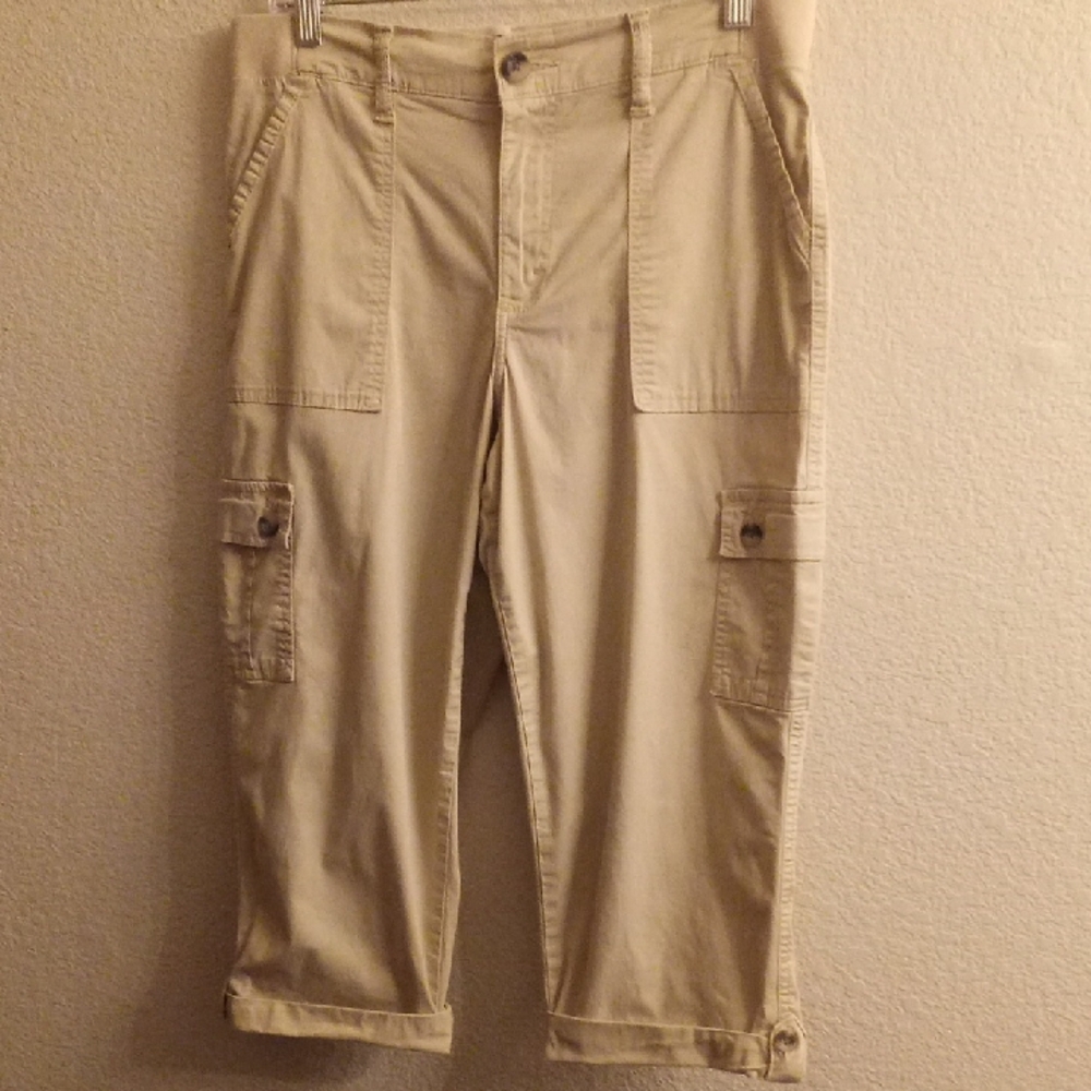 Lee Women's Tan Cargo Pants A25